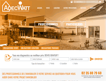 Tablet Screenshot of adecwatt.com